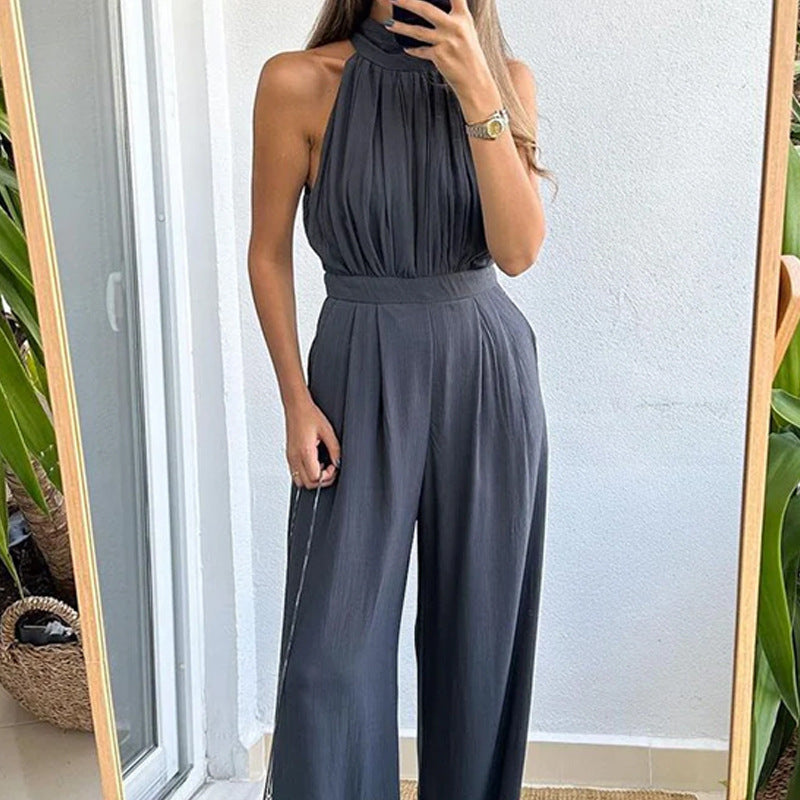 Tuta Casual da donna Autunno Tinta unita