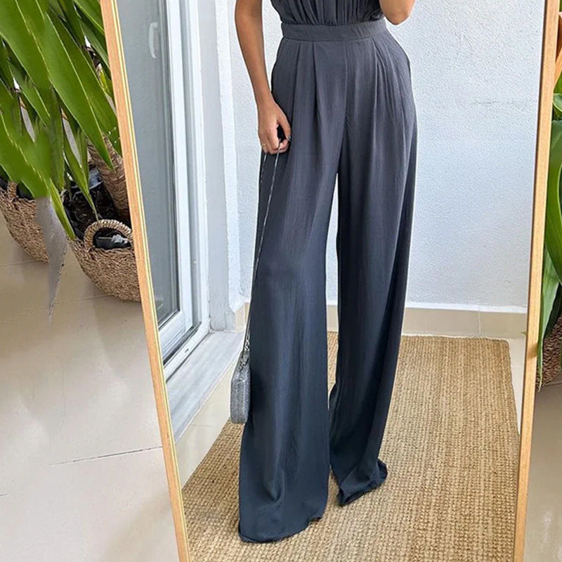 Tuta Casual da donna Autunno Tinta unita