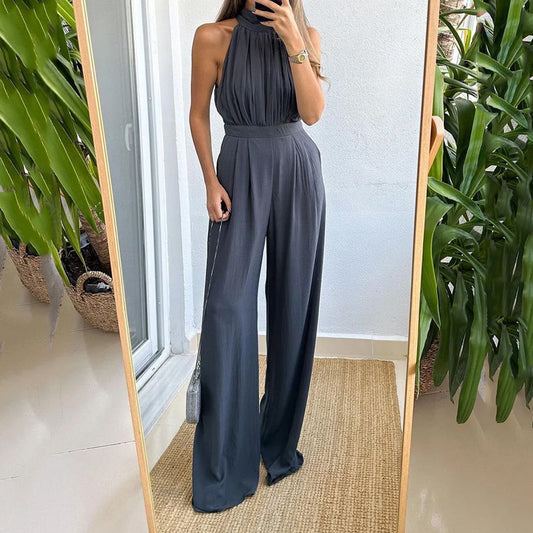 Tuta Casual da donna Autunno Tinta unita